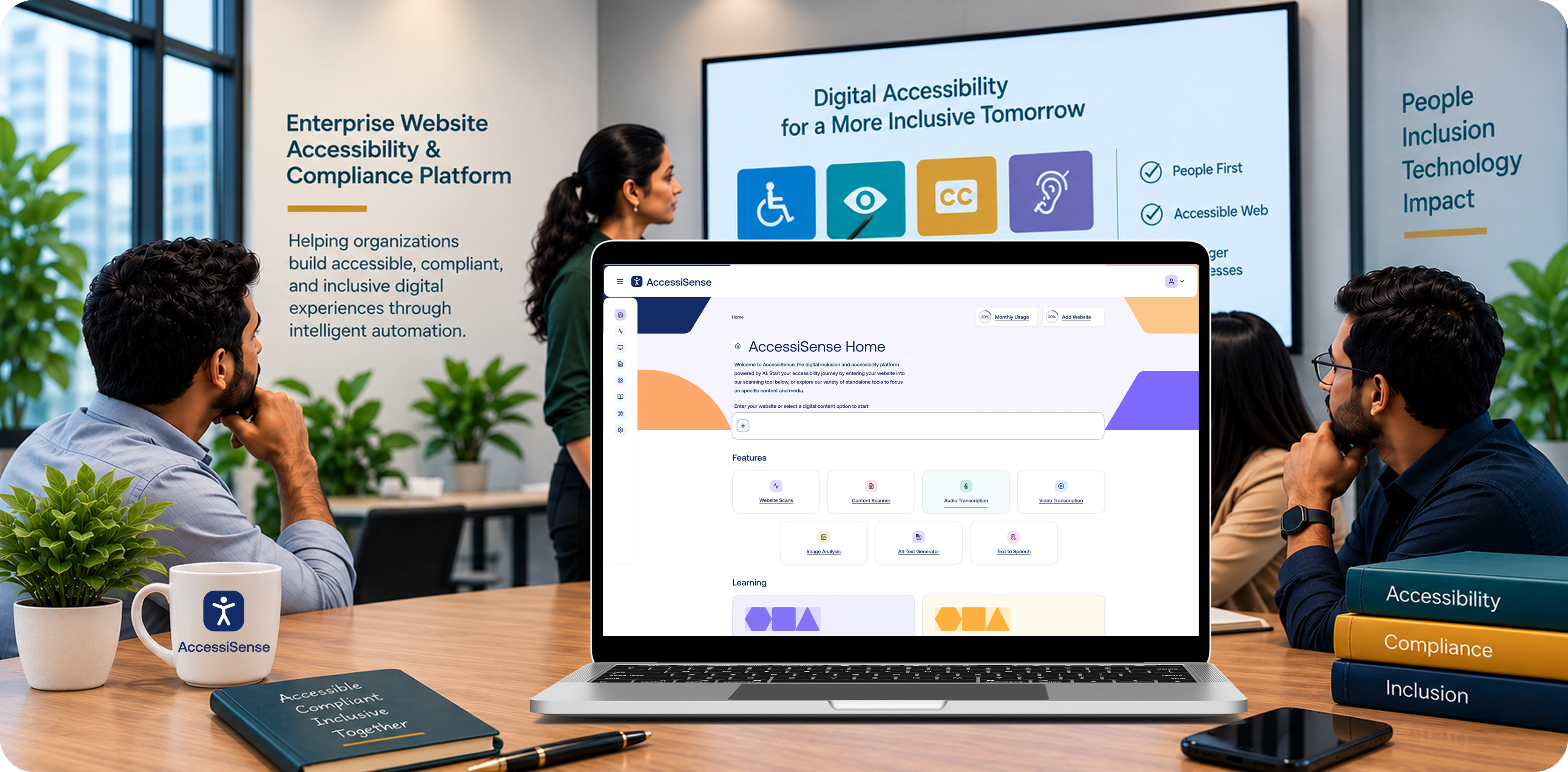 AccessiSense platform interface