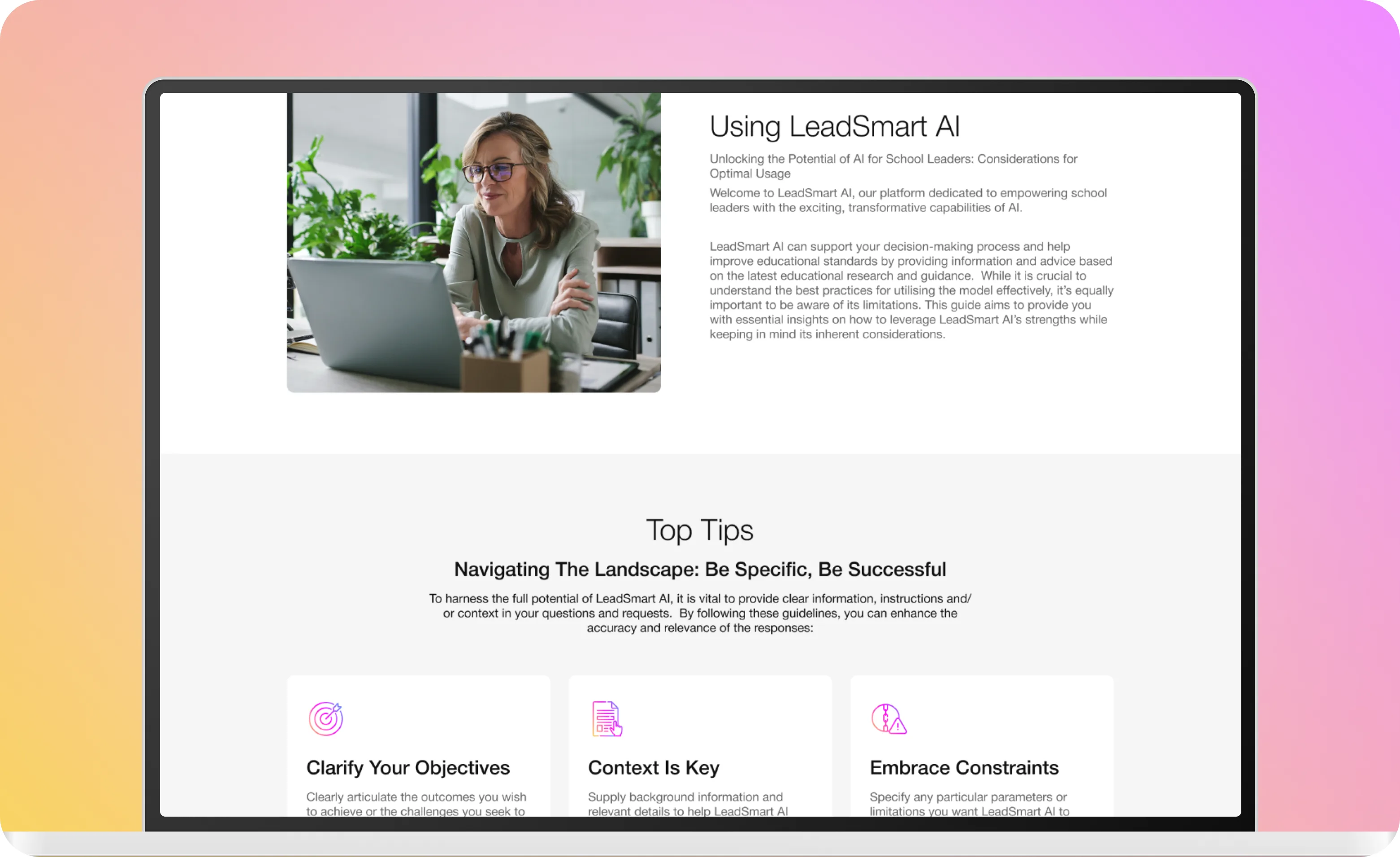 LeadSmart AI usage guide and best-practice tips