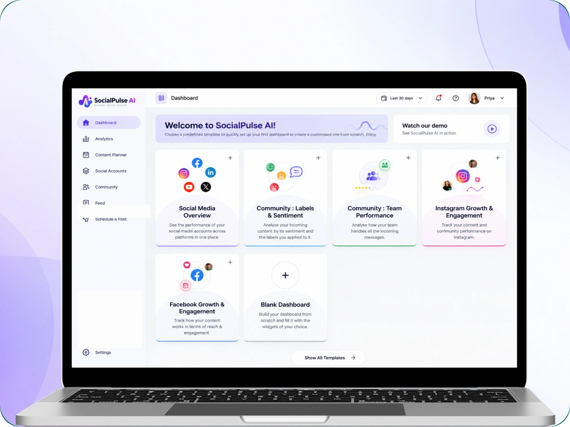 SocialPulse AI: Social Engagement Hub